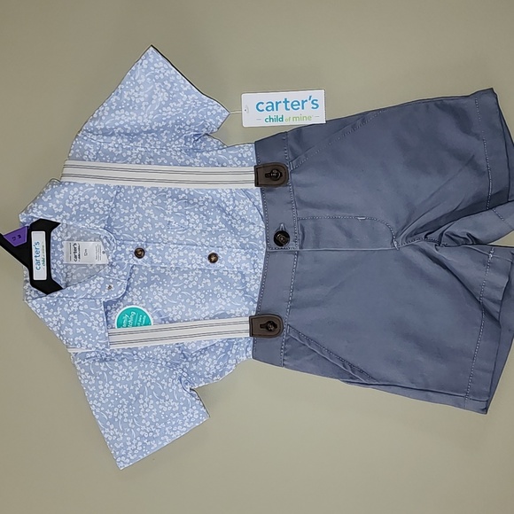 Carter's Child of Mine Baby Boy Outfit 3-Piece Set, 12 months - Picture 1 of 15